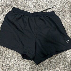 Black Gymshark Running Shorts